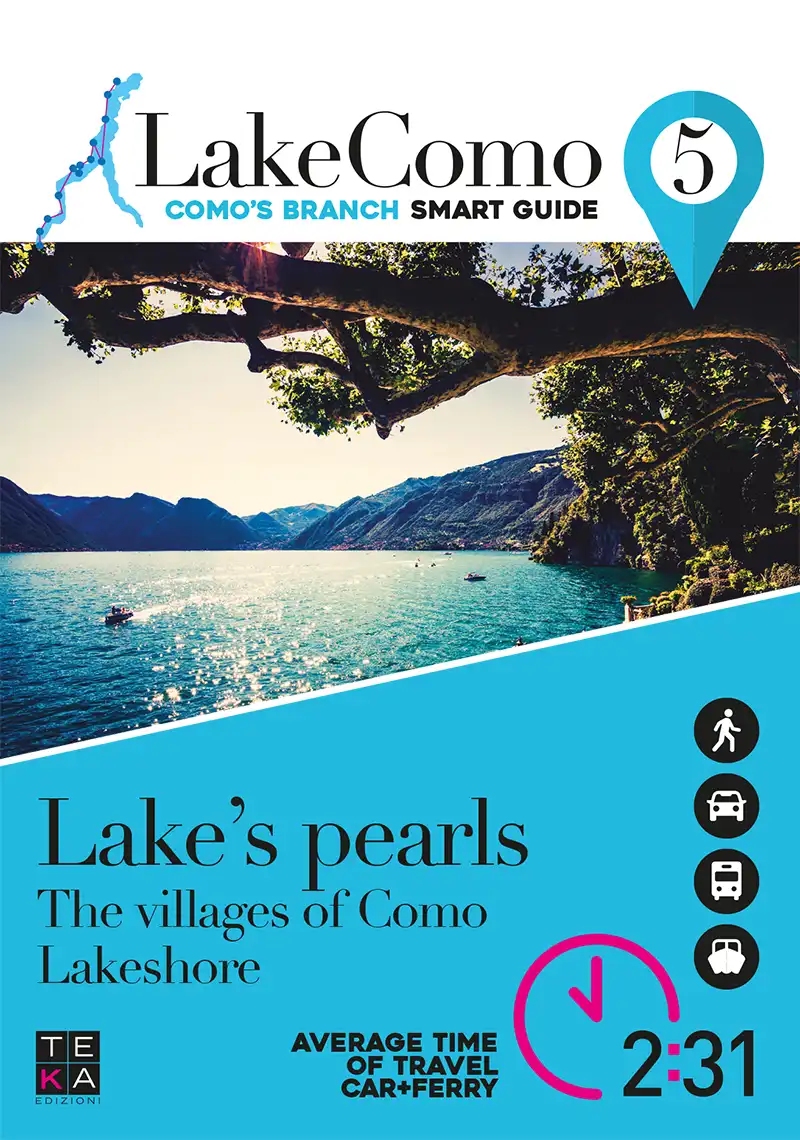 Smart guide itinerario pieghevole in inglese, lago di como, teka edizioni