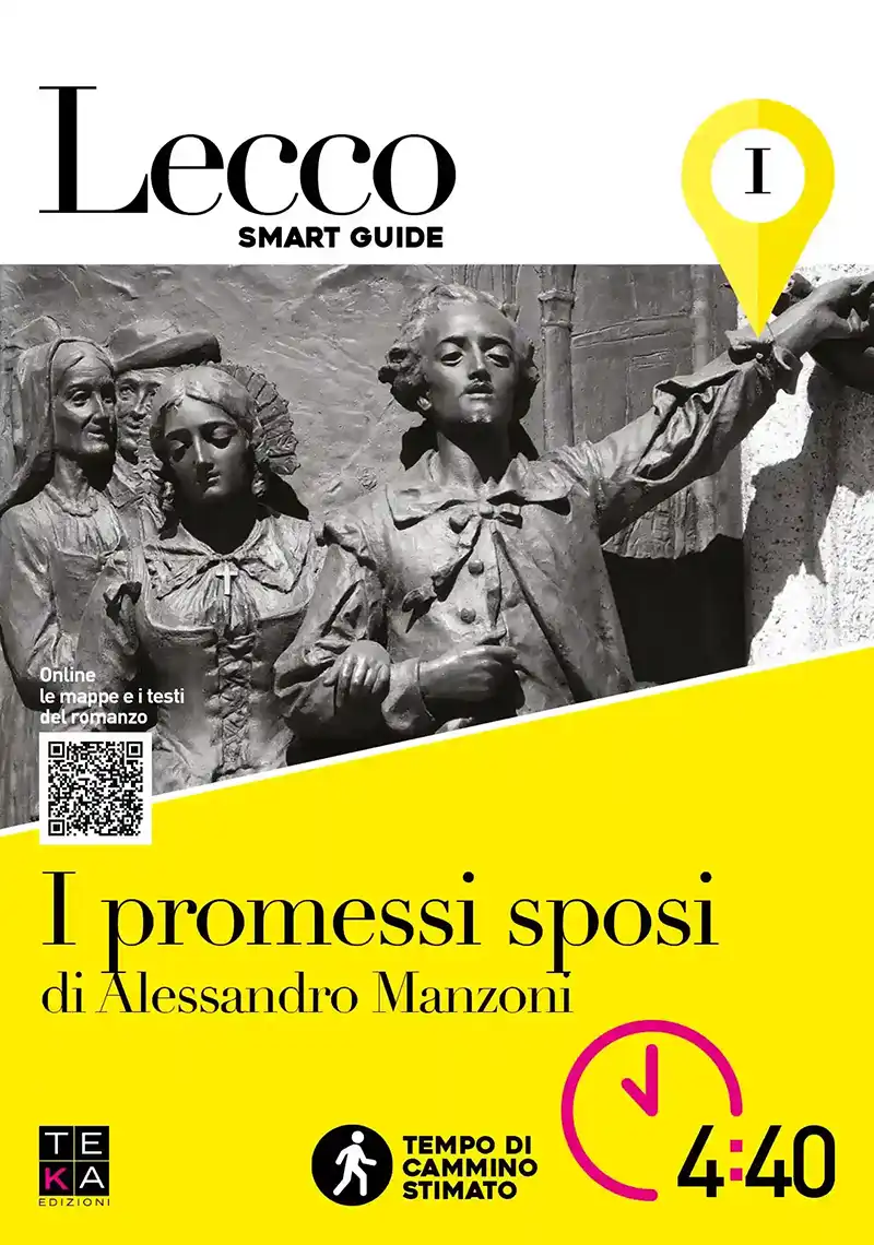 Smart guide itinerario pieghevole in italiano, itinerario manzoniano, teka edizioni